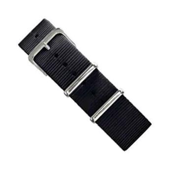 Nato rem i sort, 18-24 mm – urrem fra Houmann